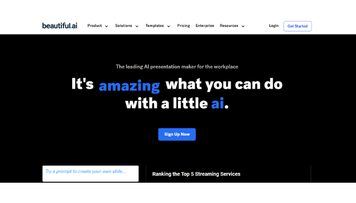 https://www.beautiful.ai/ Beautiful.ai its amazing what you can do with a little ai.