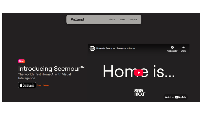 https://www.promptai.co/Prompt.AI The world first home ai visual intelligence.