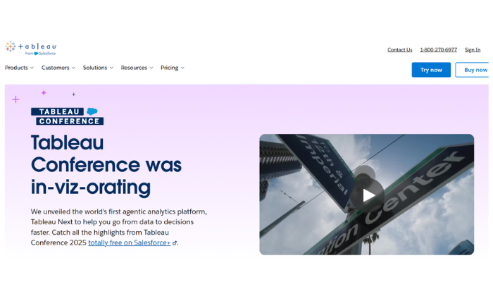 Tableau https://www.tableau.com/ conference was in viz-orating