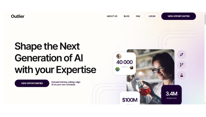 https://outlier.ai/ shape the next generation of AI with your expertise
