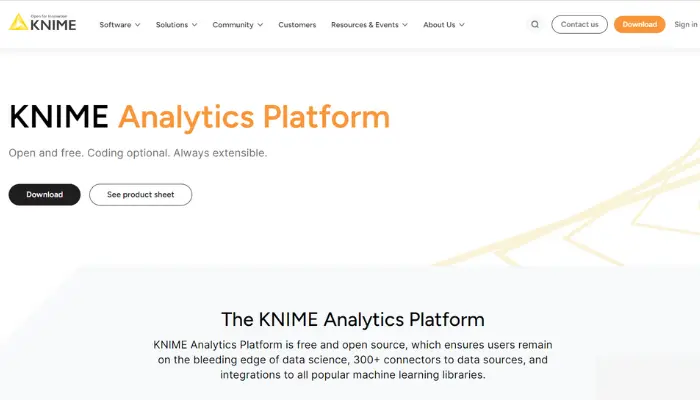 KNIME Analytics Platform