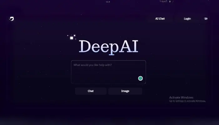 DeepAI, an online platform, provides diverse AI services, such as image generation, style transfer, and text generation.
