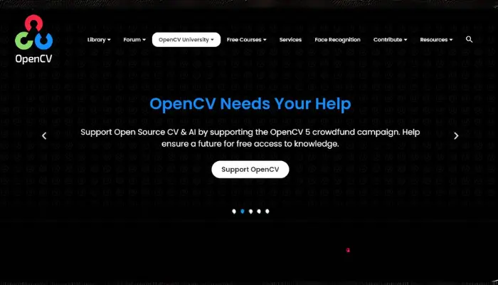 OpenCV (Open Source Computer Vision Library) is a versatile tool for computer vision applications.