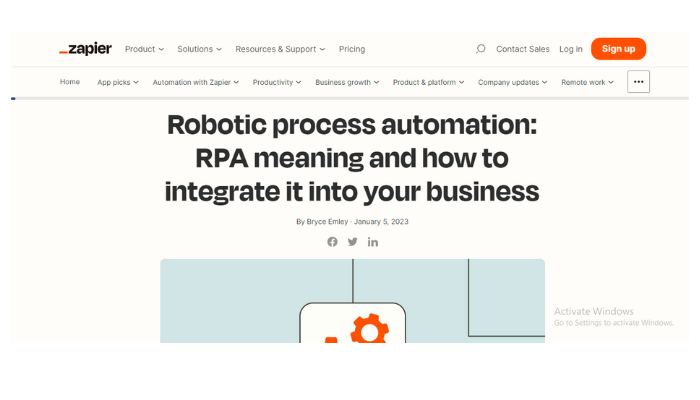  (RPA) tools enable automation of repetitive tasks