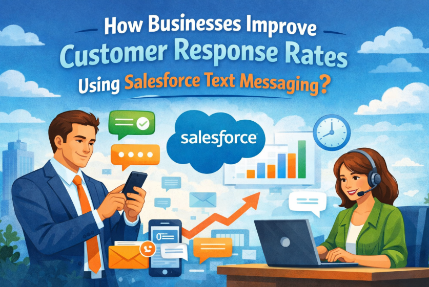 Improve customer with Salesforce Text Messaging